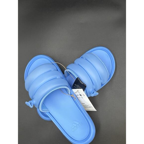 Rare Find 2022 Men’s Adilette Zplaash Slides Sz 8, Wnms Sz 9 IF8663 Blue main image 4